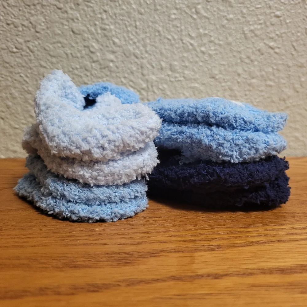 NWT Ludo Studio Bluey 4 Pairs Turncuff Socks Size: 0 - 6M